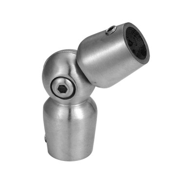 Stainless Steel Balustrade Handrails Adjustable Bar Connectors Tube Holder