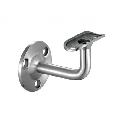 Stainless Steel Hardware Accessories Adjustable Handrail Brackets For Wall Mounting